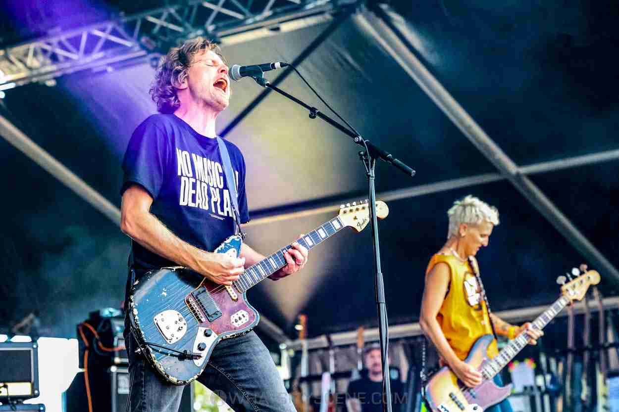 Snap Scene: Jebediah, Lookout Festival, Mornington Racecourse, Melbourne 23rd March 2025 by Paul Miles