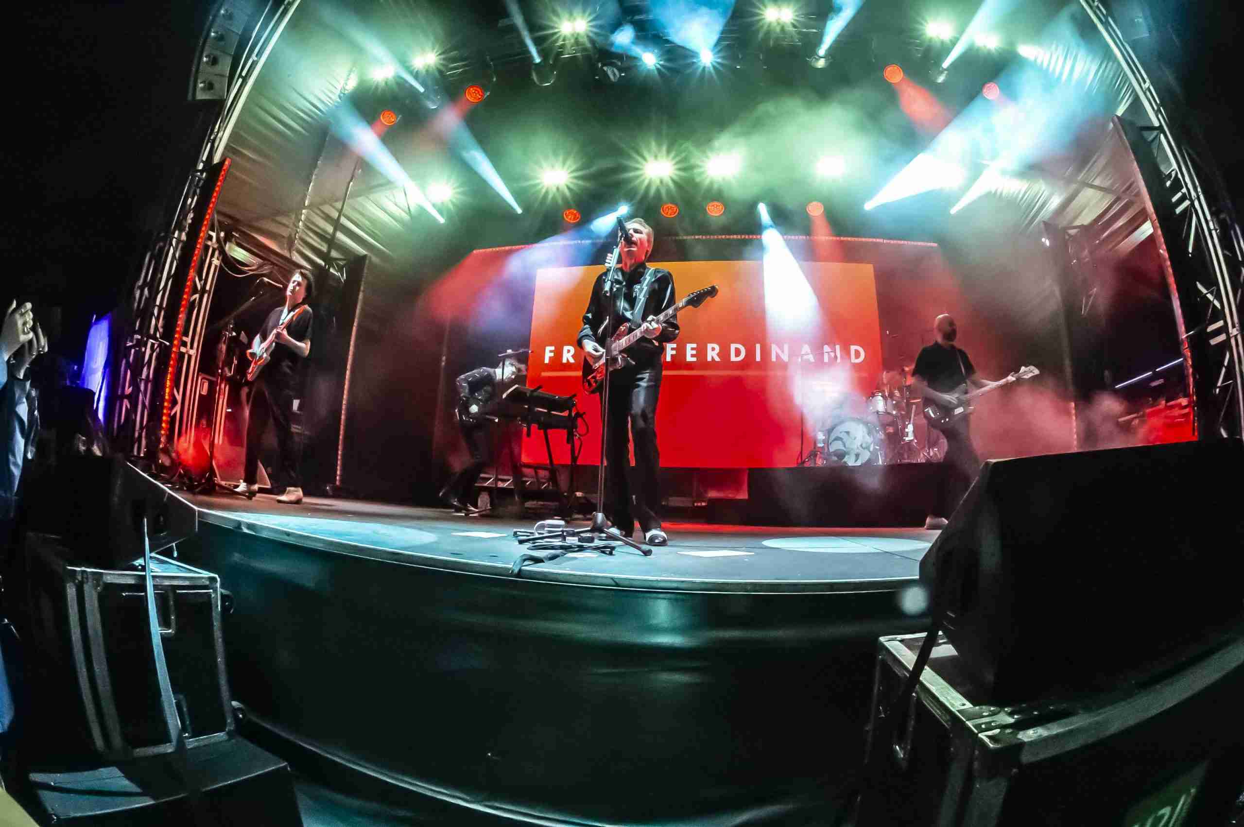 Review Scene: Franz Ferdinand, Live At The Gardens, 28th November 2025 by Karen Dean