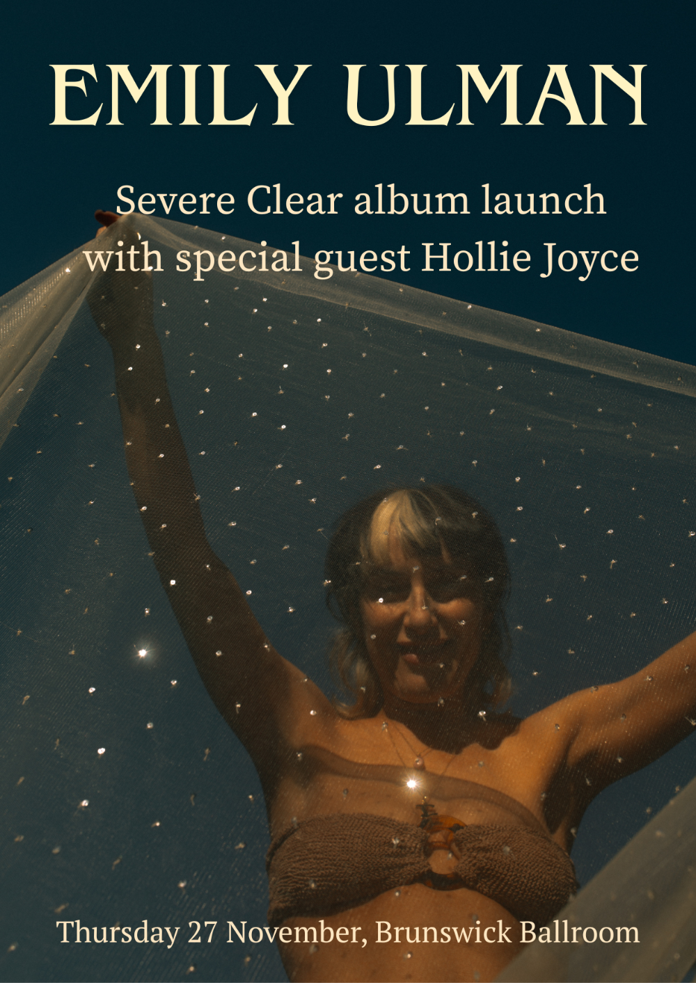 Scene News: Emily Ulman Announces "Severe Clear" – One-Night-Only Album Launch At The Brunswick Ballroom on Wednesday 27 November