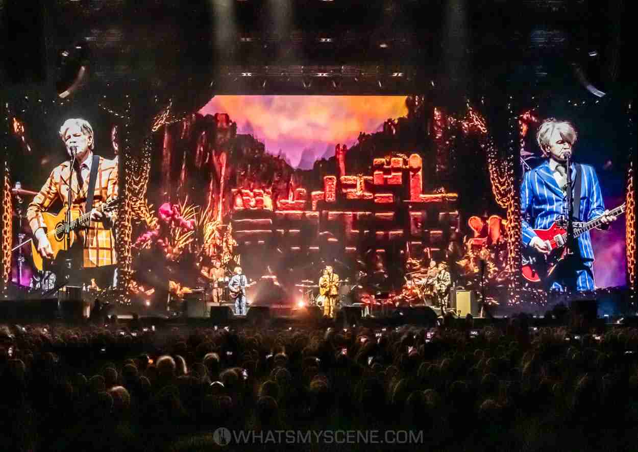 Snap Scene: Split Enz, Rod Laver Arena, 13th May 2026 by Mary Boukouvalas