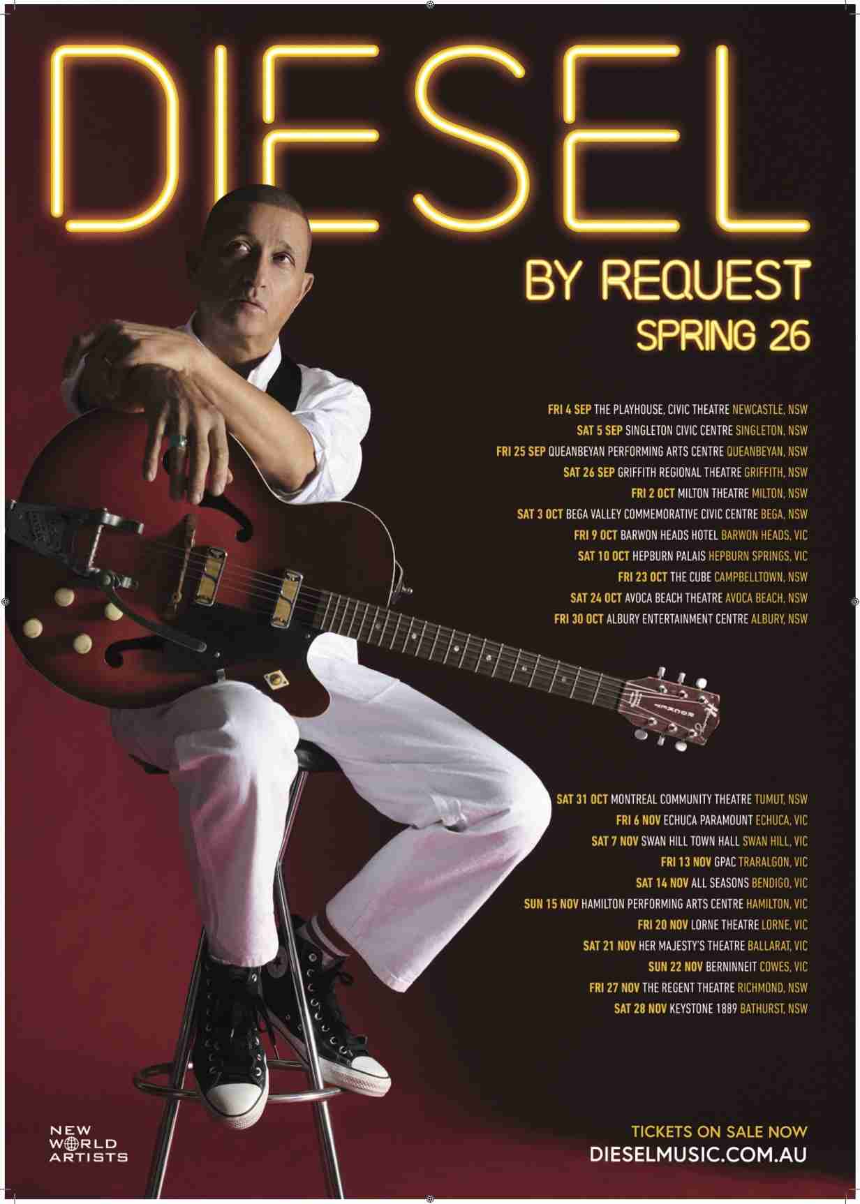 Scene News: You Ask, Diesel Plays: By Request Tour Expands With 22 New 2026 Shows