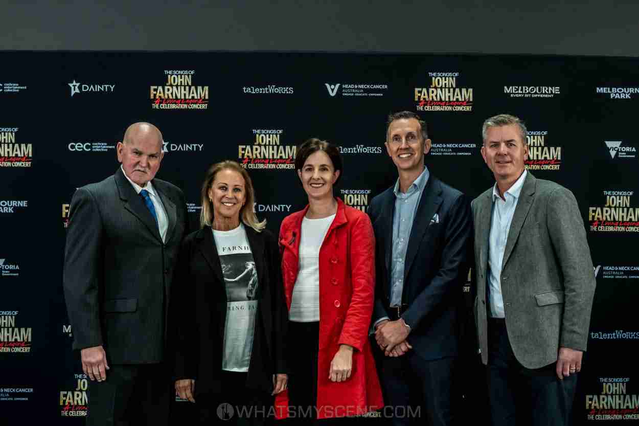 Snap Scene: John Farnham Tribute Media Call, Rod Laver Arena, 29th May 2026 by Mary Boukouvalas