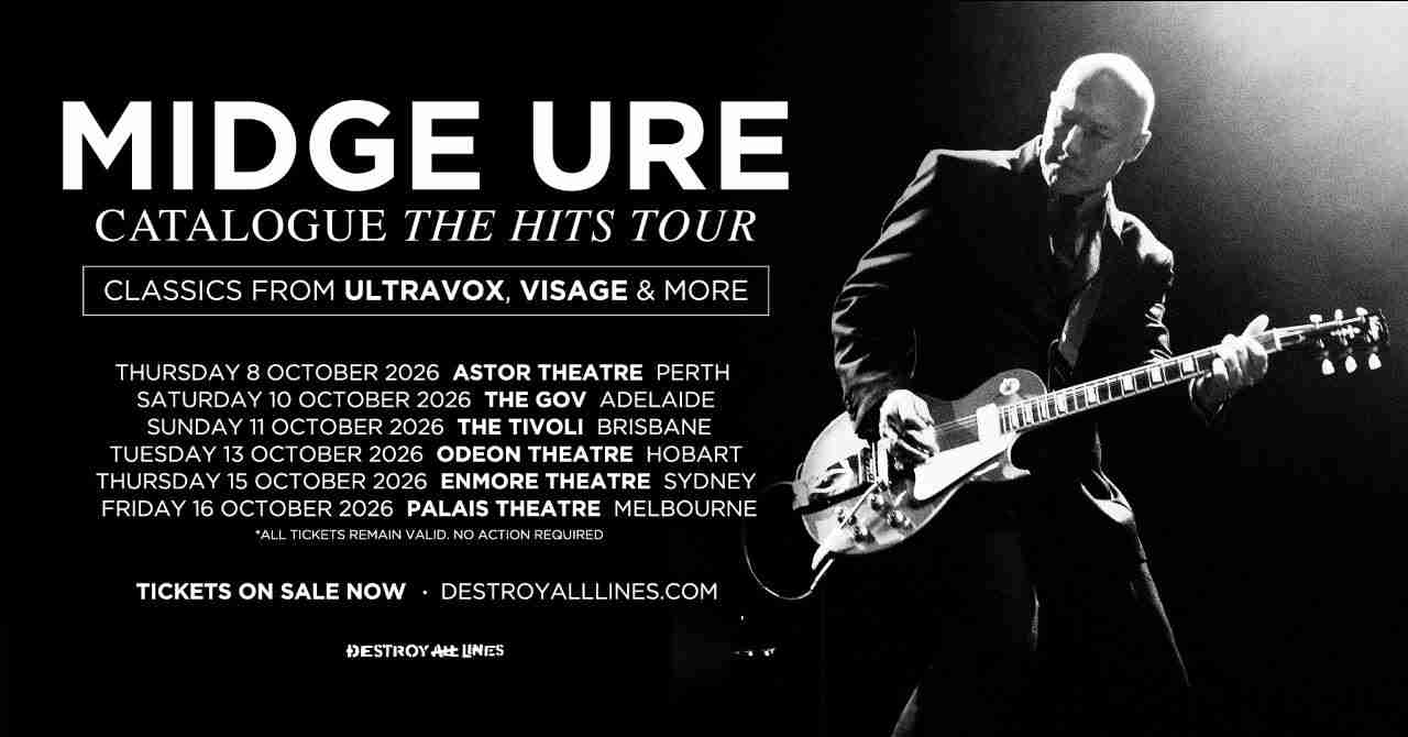 Scene News: Midge Ure Australian Tour Dates Selling Fast