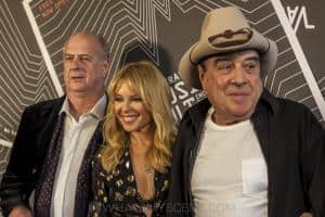 Michael Gudinski, Kylie Minogue, Molly Meldrum & Tina Arena