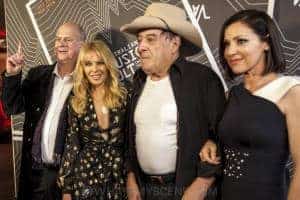 Michael Gudinski, Kylie Minogue, Molly Meldrum & Tina Arena