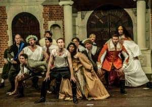 Pop Up Globe Theatre Gala Opening