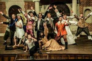 Pop Up Globe Theatre Gala Opening