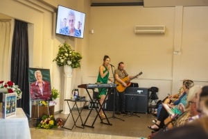 Andrew 'Greedy' Smith's funeral service, Maquarie Park 9th December 2019 by Mandy Hall-13