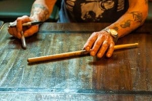 Steve Gadd's hands