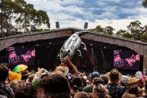 Mental As Anything, Meredith 2018 by Mandy Hall