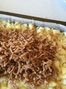 Apple Streusel Slice