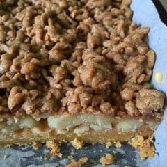 Apple Streusel Slice