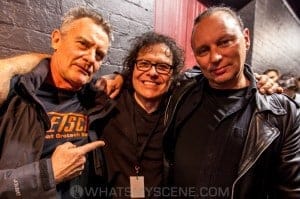 Drummer Frank Celenza with James Gillard & Martin Cilia