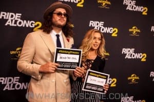 Ride Along 2 black carpet