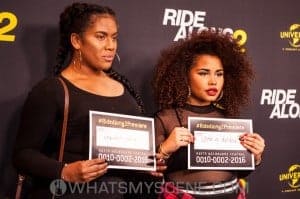 Ride Along 2 black carpet