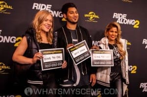 Ride Along 2 black carpet